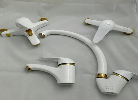 52236750-e812-4cec-a904-6bcb25d56490 شير الات مجموعه ٤ عددي الناز(سفيد طلايي) - Image 1