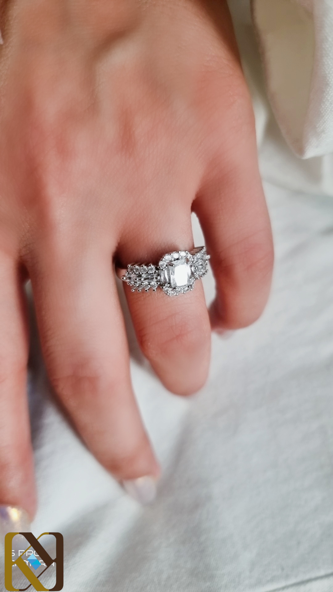 AirBrush_۲۰۲۵۰۶۰۱۱۶۴۵۳۶.jpg انگشتر های جواهراتی استیل - Image 1