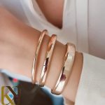 دستبند النگو آینه‌ای برند ژوپینگ - Image 5