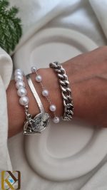 دستبند | آبکاری رادیوم قوی و دائمی + پک مراقبتی کامل