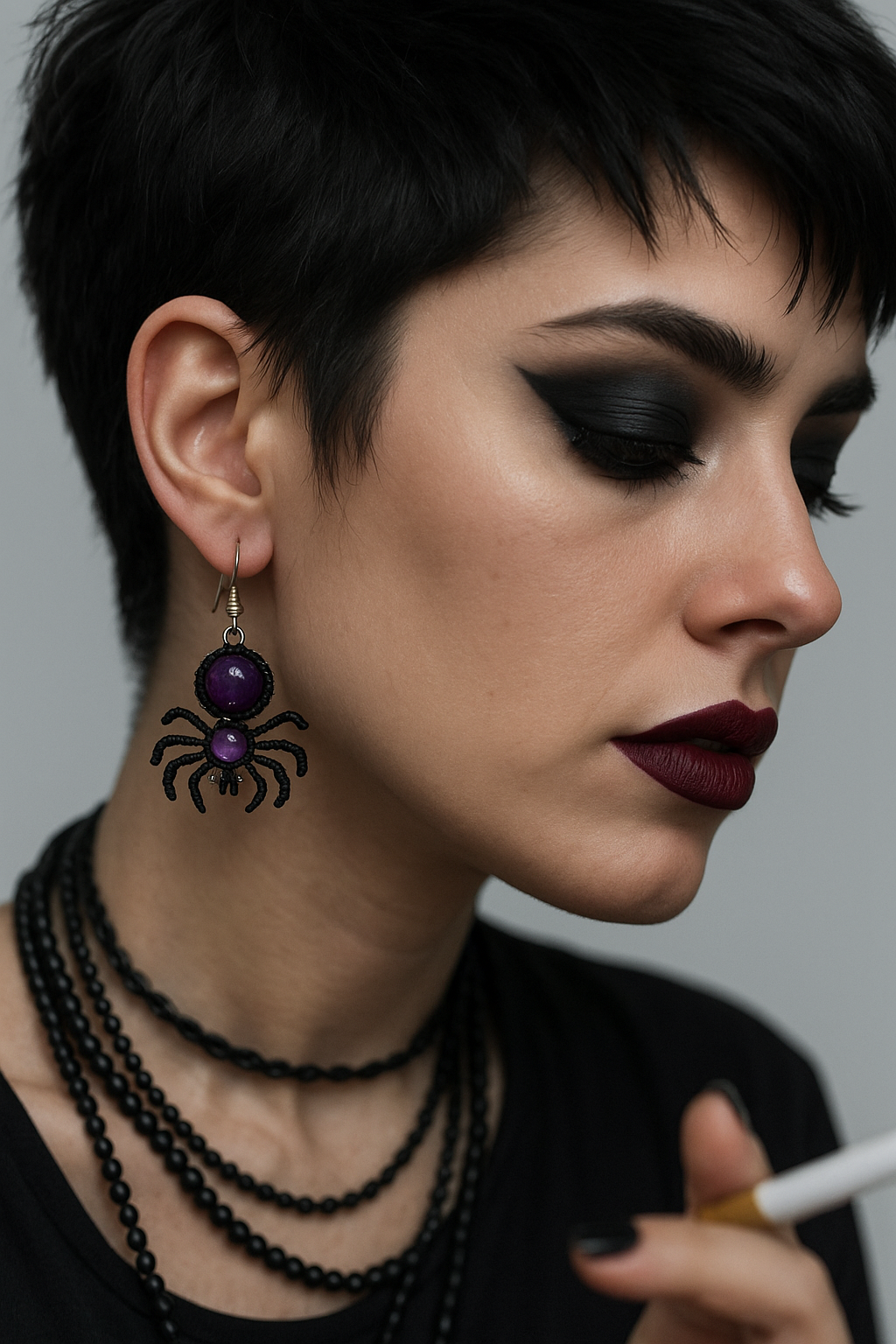 file_00000000843462439d820560aaa9f554 گوشواره عنکبوت میکرومکرومه - Image 1